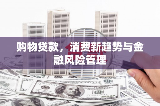秀山购物贷款，消费新趋势与金融风险管理