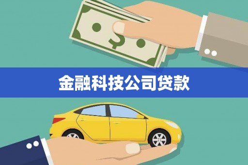 秀山金融科技公司贷款