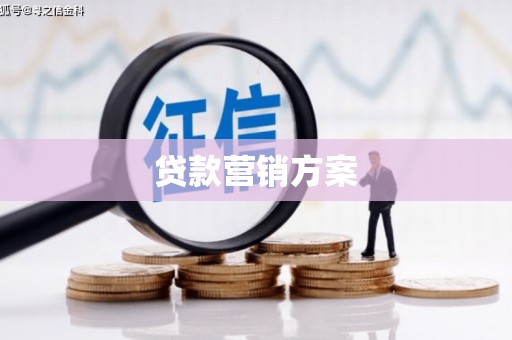 秀山贷款营销方案