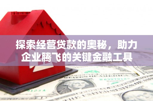 秀山探索经营贷款的奥秘，助力企业腾飞的关键金融工具