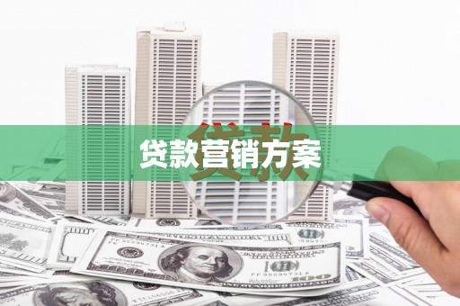 秀山贷款营销方案