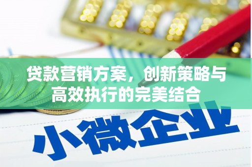 秀山贷款营销方案，创新策略与高效执行的完美结合