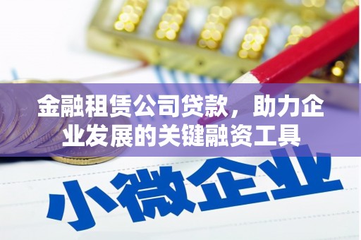 秀山金融租赁公司贷款，助力企业发展的关键融资工具