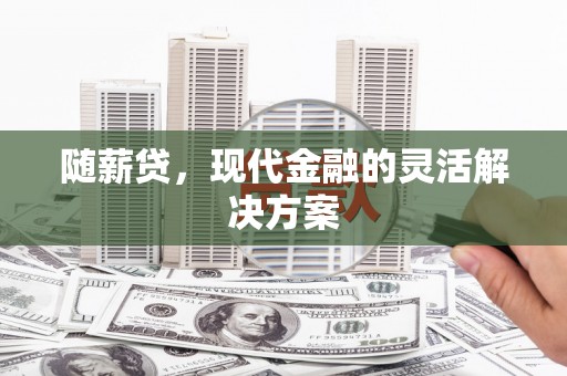 秀山随薪贷，现代金融的灵活解决方案