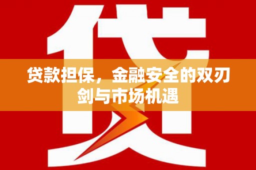 秀山贷款担保，金融安全的双刃剑与市场机遇