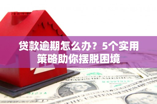 秀山贷款逾期怎么办？5个实用策略助你摆脱困境