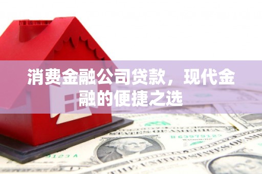 秀山消费金融公司贷款，现代金融的便捷之选