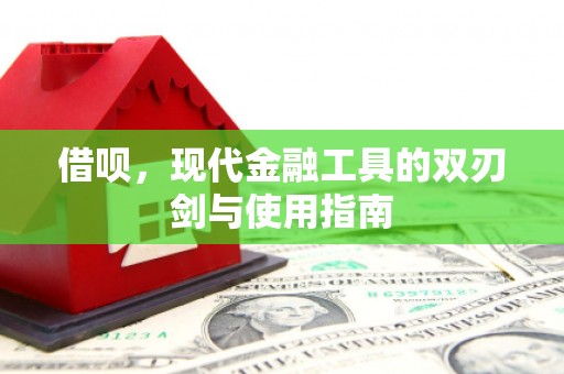 秀山借呗，现代金融工具的双刃剑与使用指南