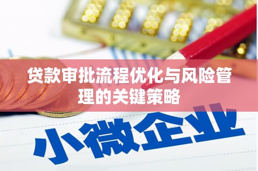 秀山贷款审批流程优化与风险管理的关键策略