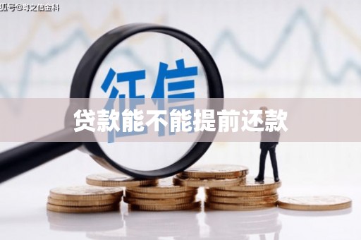 秀山贷款能不能提前还款