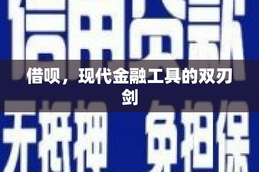秀山借呗，现代金融工具的双刃剑