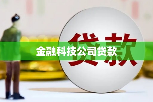 秀山金融科技公司贷款
