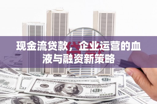 秀山现金流贷款，企业运营的血液与融资新策略