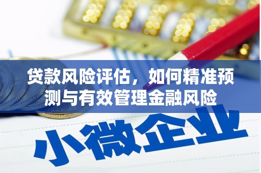 秀山贷款风险评估，如何精准预测与有效管理金融风险
