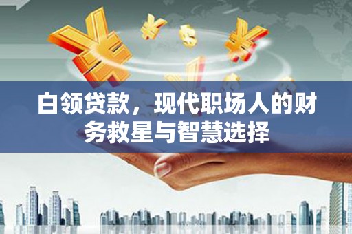 秀山白领贷款，现代职场人的财务救星与智慧选择