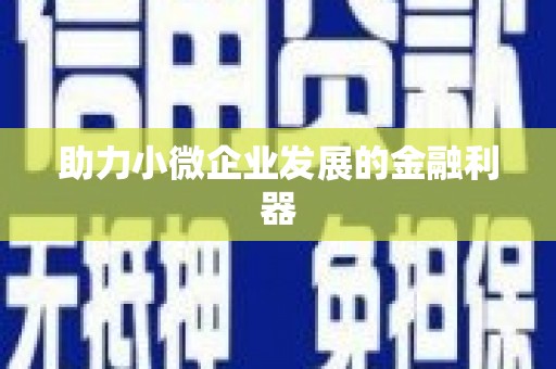 秀山助力小微企业发展的金融利器