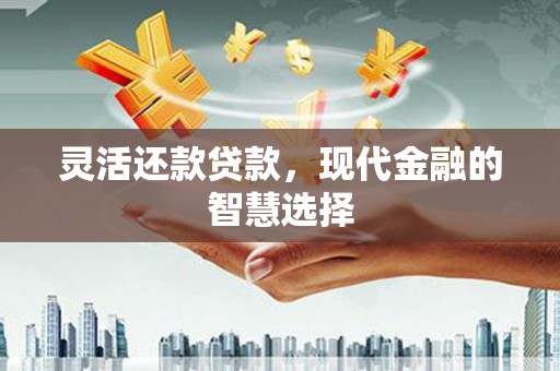秀山灵活还款贷款，现代金融的智慧选择
