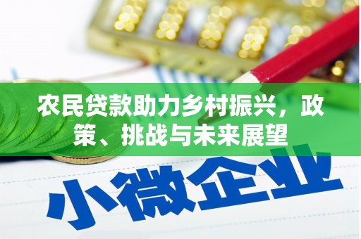 秀山农民贷款助力乡村振兴，政策、挑战与未来展望