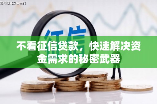 秀山不看征信贷款，快速解决资金需求的秘密武器