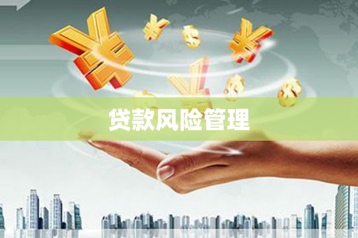 秀山贷款风险管理