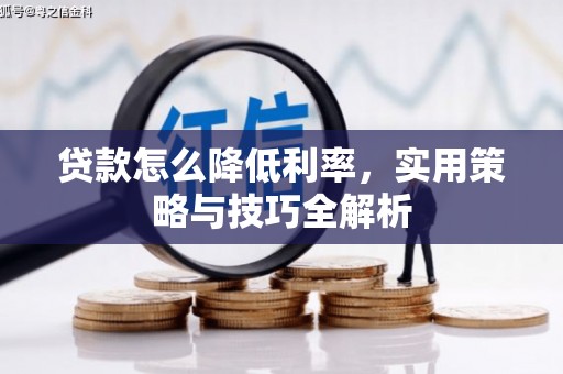 秀山贷款怎么降低利率，实用策略与技巧全解析