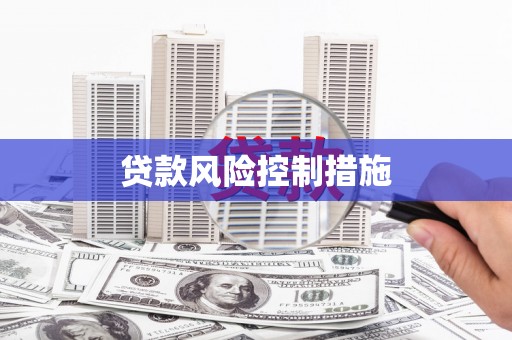 秀山贷款风险控制措施