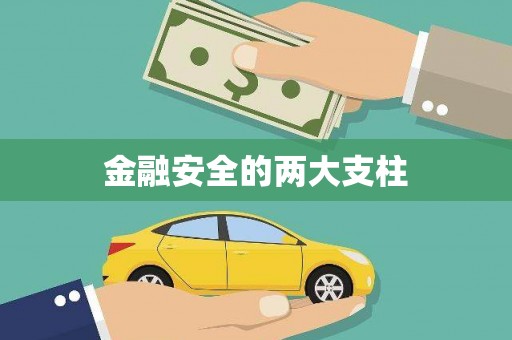 秀山金融安全的两大支柱