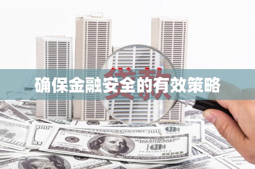 秀山确保金融安全的有效策略