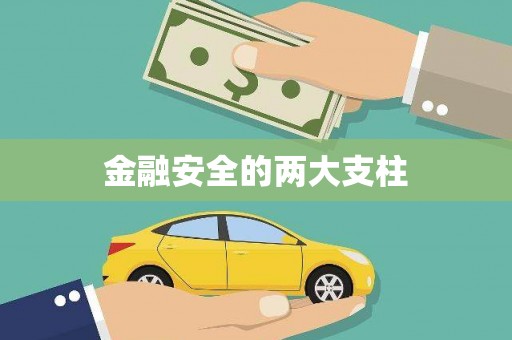秀山金融安全的两大支柱