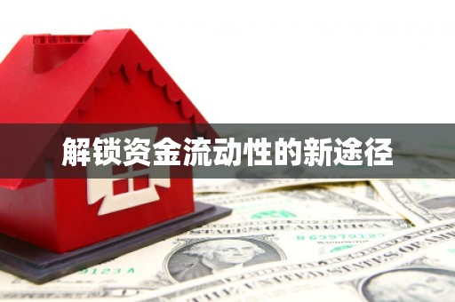 秀山解锁资金流动性的新途径